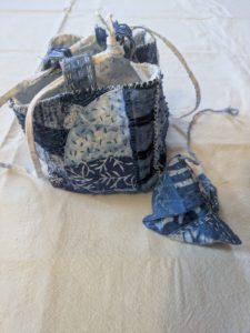 Tasche in Boro-Technik